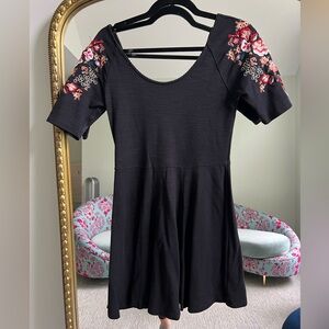 Free People Black Dress